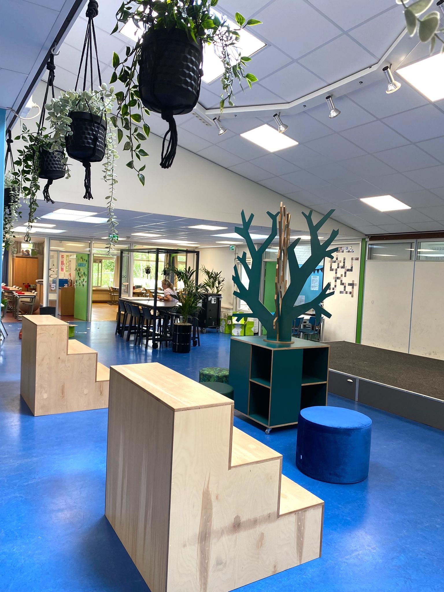 Interieur basisschool en kinderopvang De Hortus