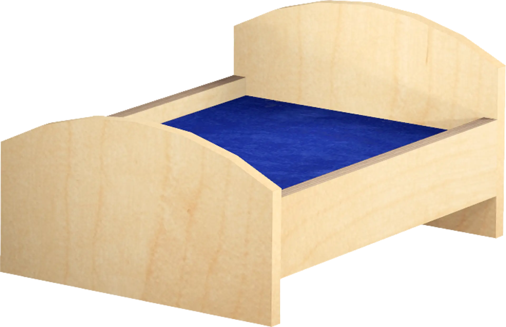 huishoek bed incl. matras en dekbed